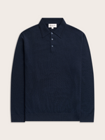 Navy Polo Sweater