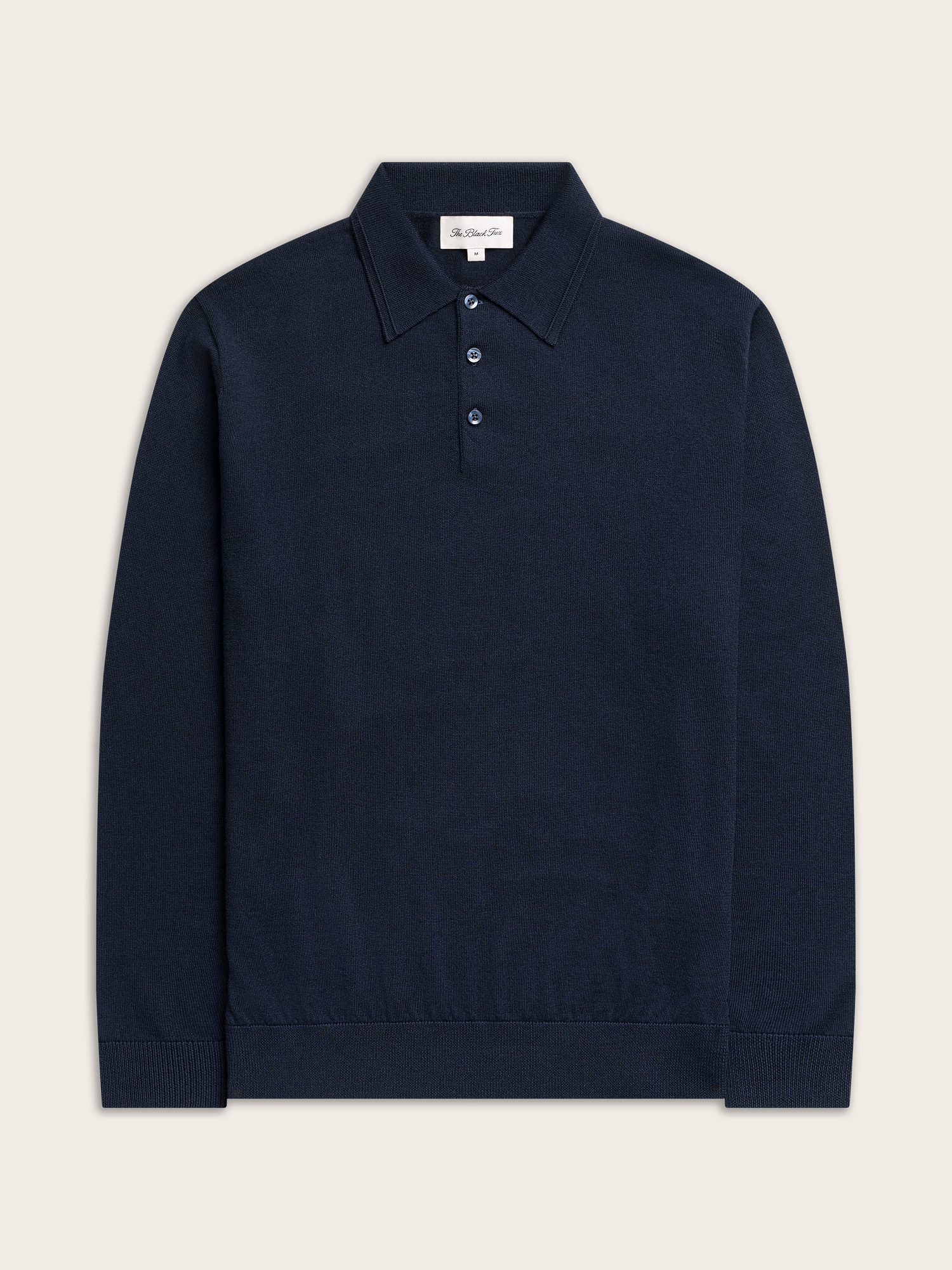 Navy Polo Sweater