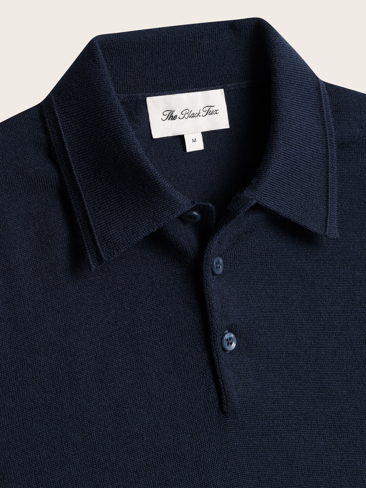 Navy Polo Sweater