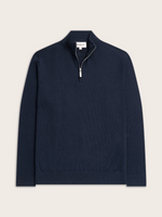 Navy ¼ Zip Sweater