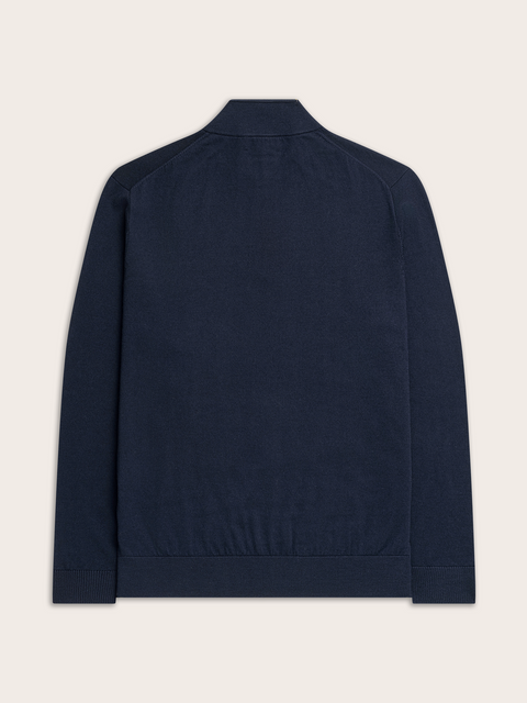 Navy ¼ Zip Sweater