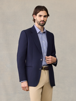 Solid Navy Sportcoat
