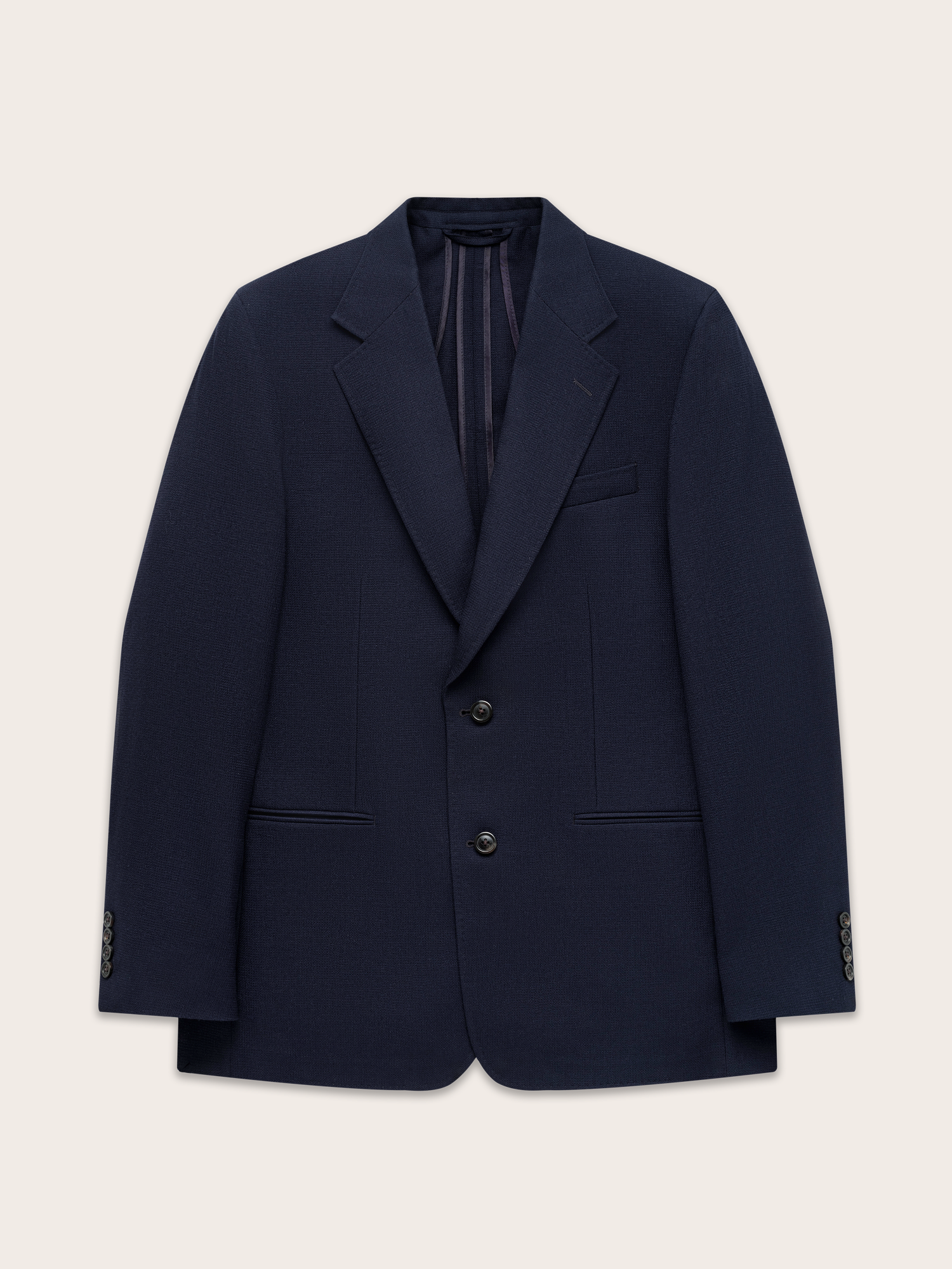 Solid Navy Sportcoat
