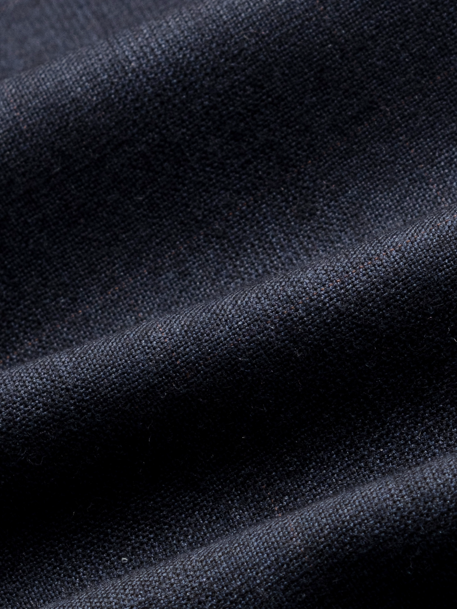 Navy Plaid Wool Suit