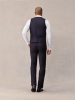 Navy Blue Suit Vest