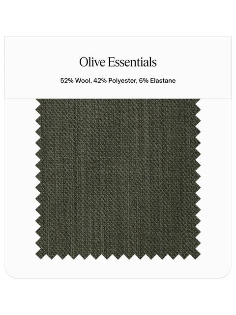 Olive Essentials Suit Swatch
