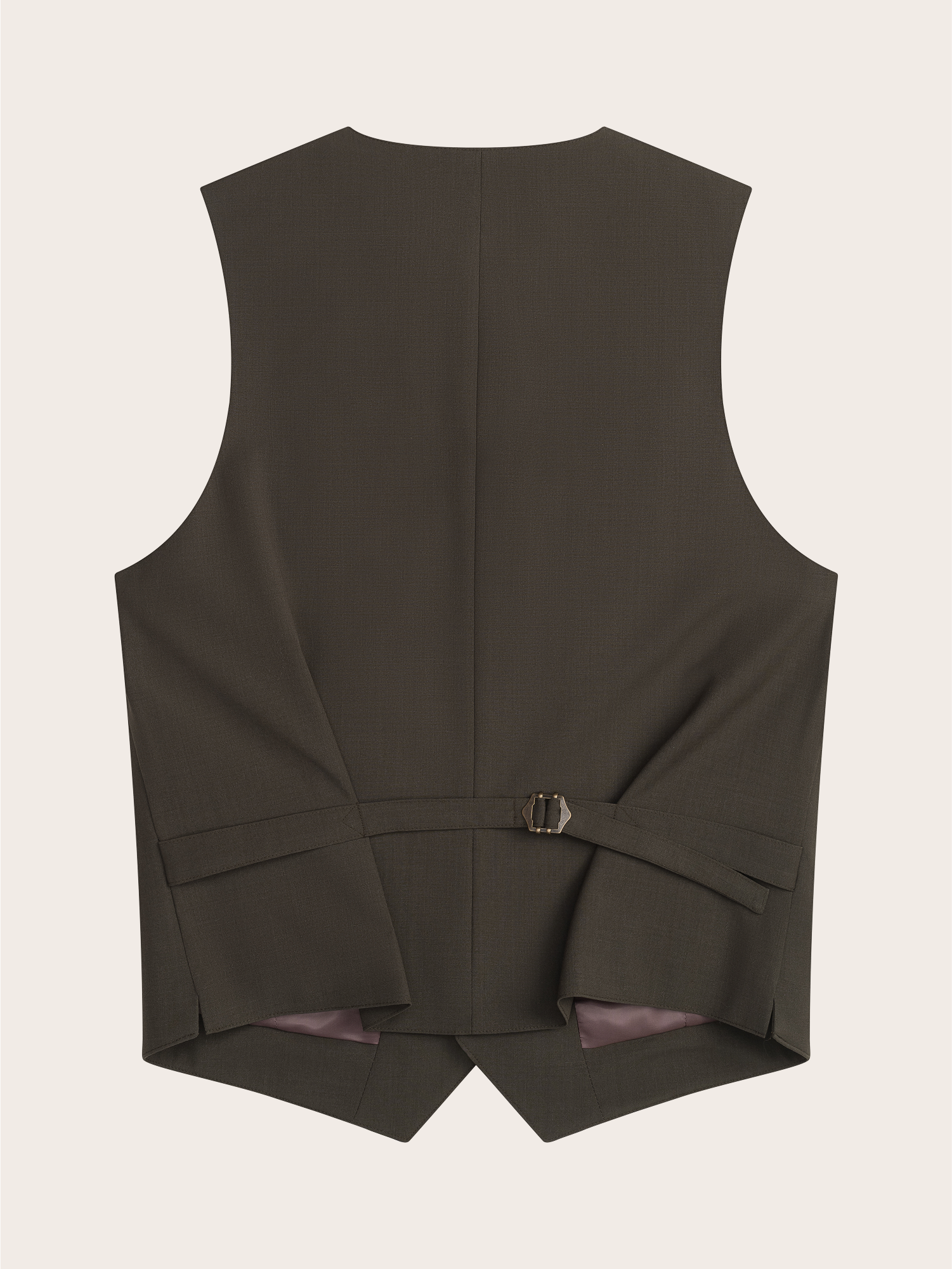 Essential Olive Suit Vest