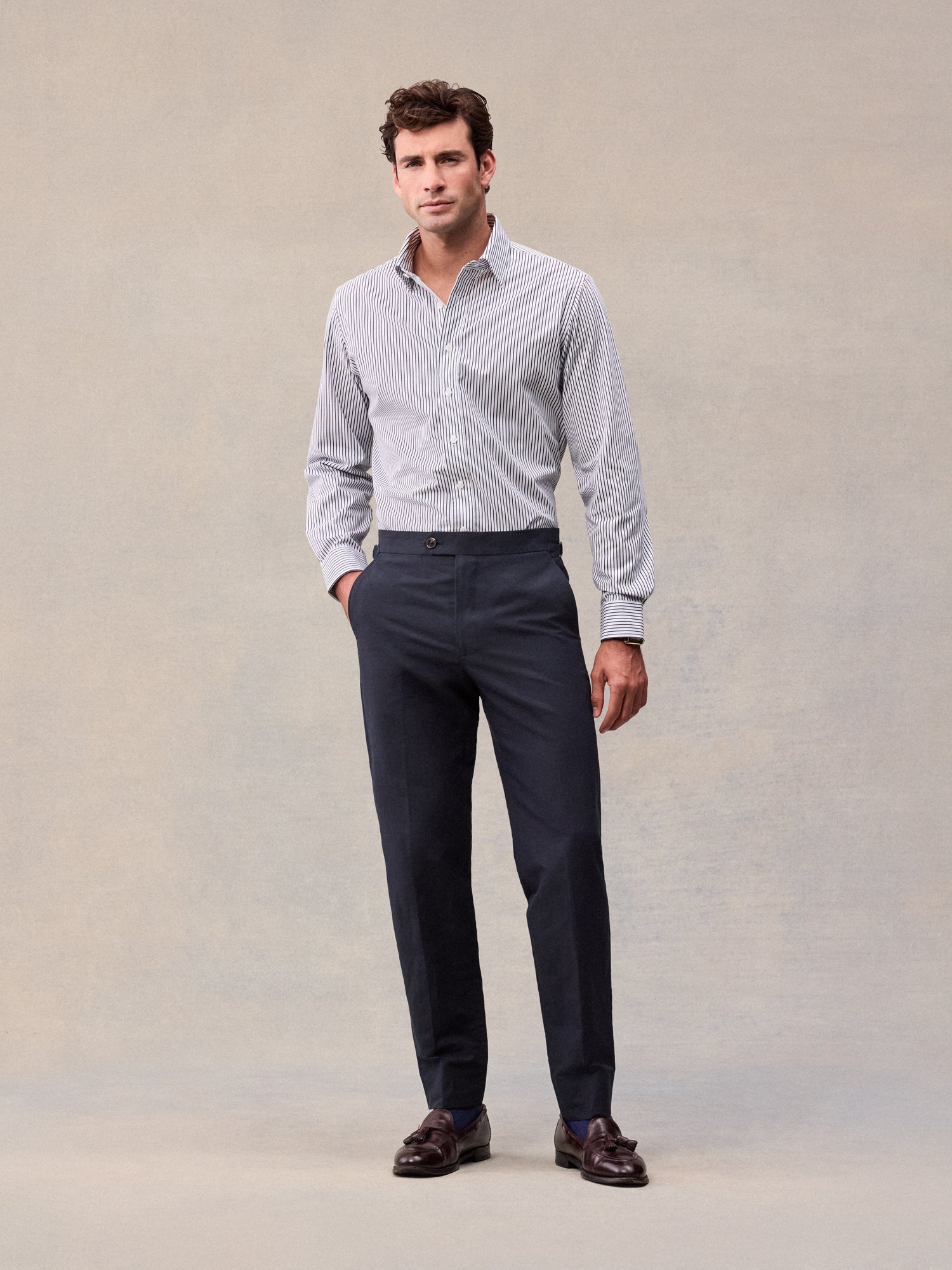 The Larchmont Pant in Deepwater Navy - Regular