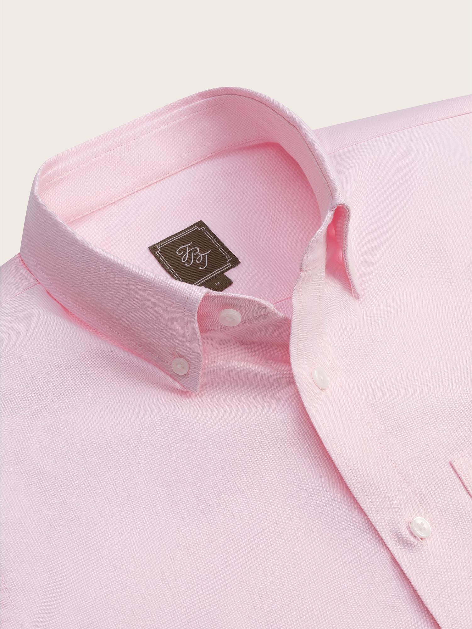 ëpa oxford shirt\"PNK\"（PNK） Vintage Ivy Pink Solid Oxford Shirt – Kamakura Shirts Global