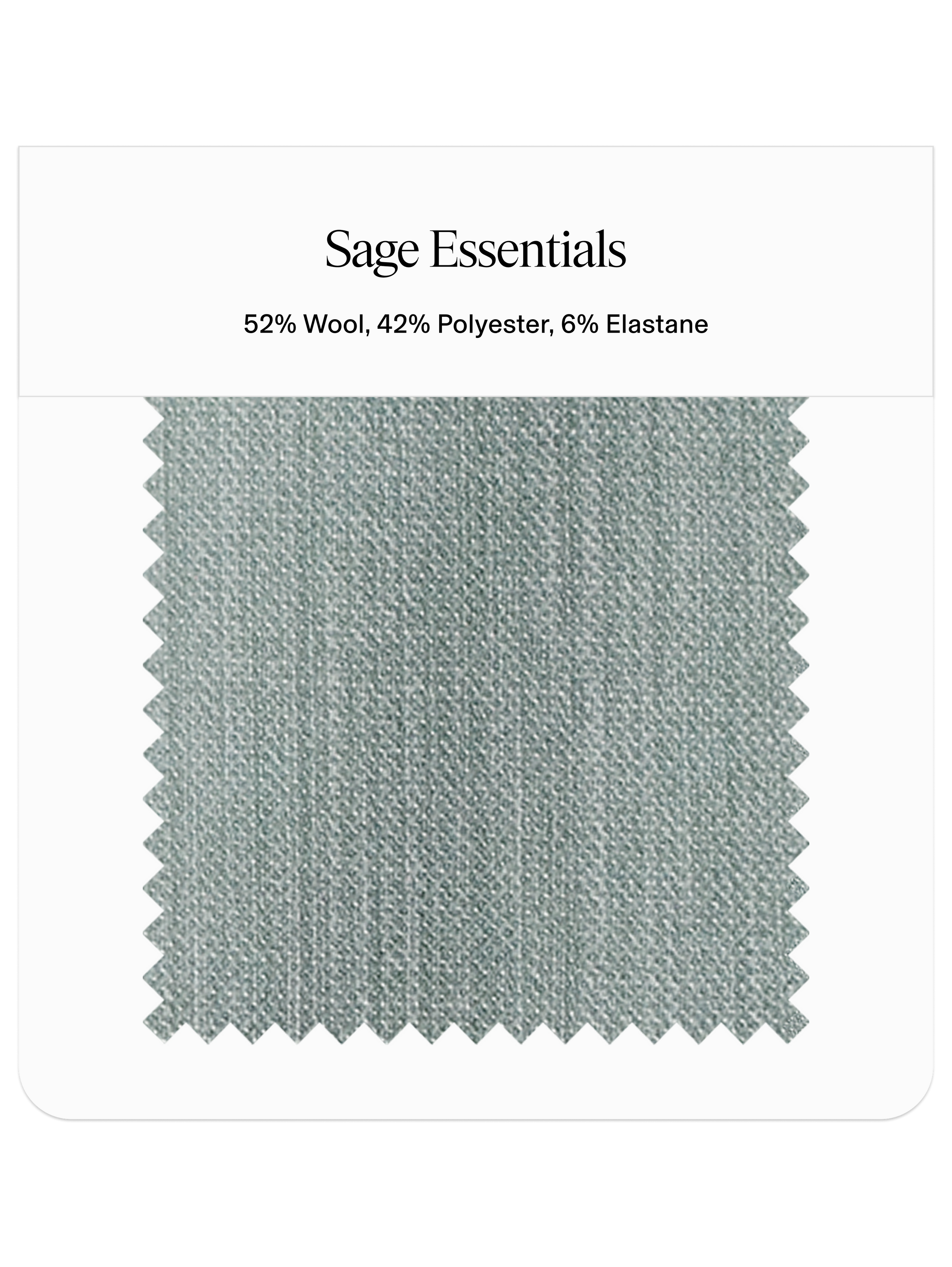 Sage Essentials Suit Swatch