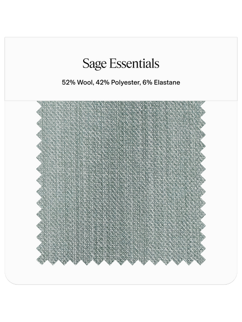 Sage Essentials Suit Swatch