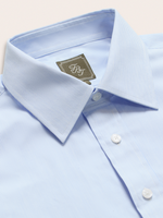 Light Blue & White Stripe Dress Shirt