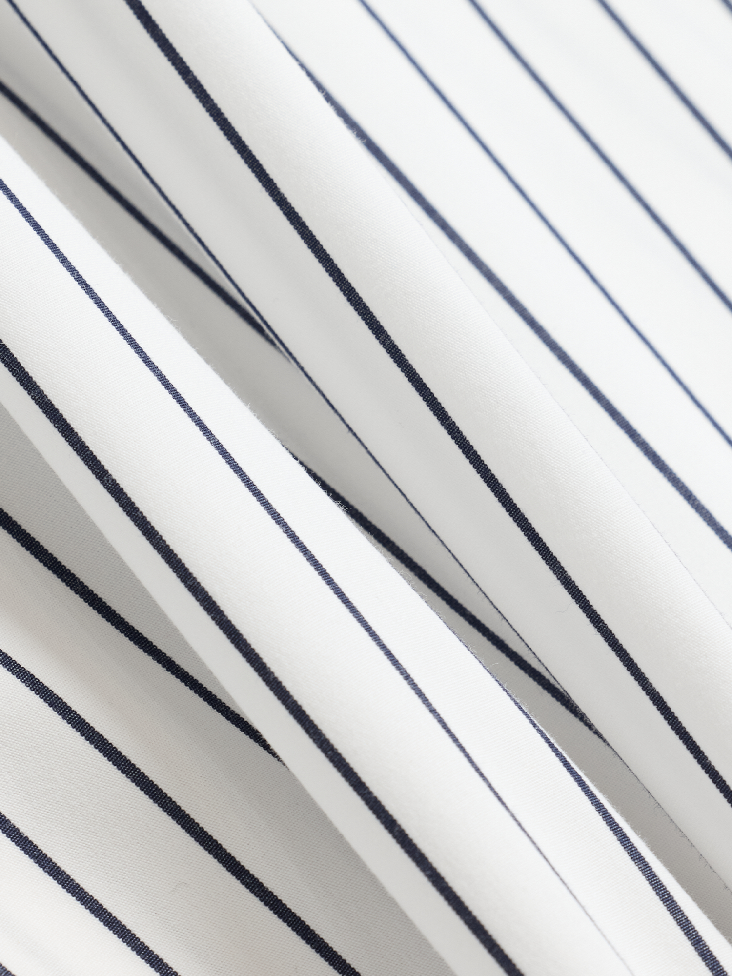 Navy Stripe Oxford Shirt