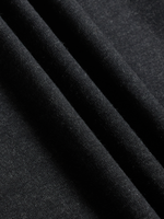 Black Short-Sleeve Sweater Polo