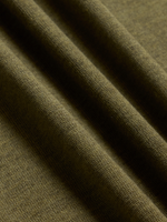 Olive Short-Sleeve Sweater Polo