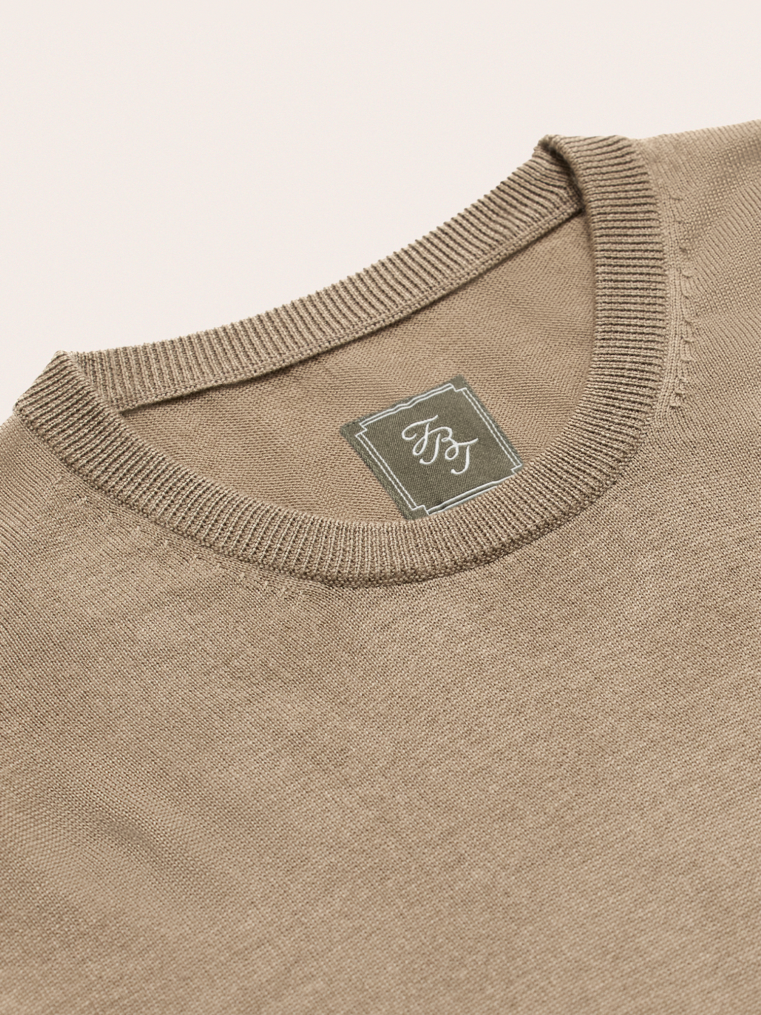 Mushroom Sweater Knit Tee
