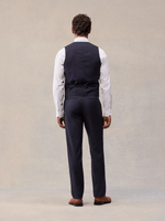 Navy Blue Suit Vest