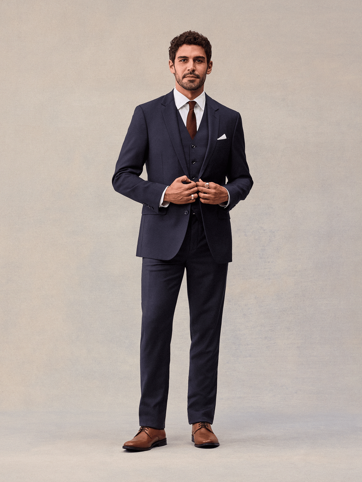 Navy Blue Suit