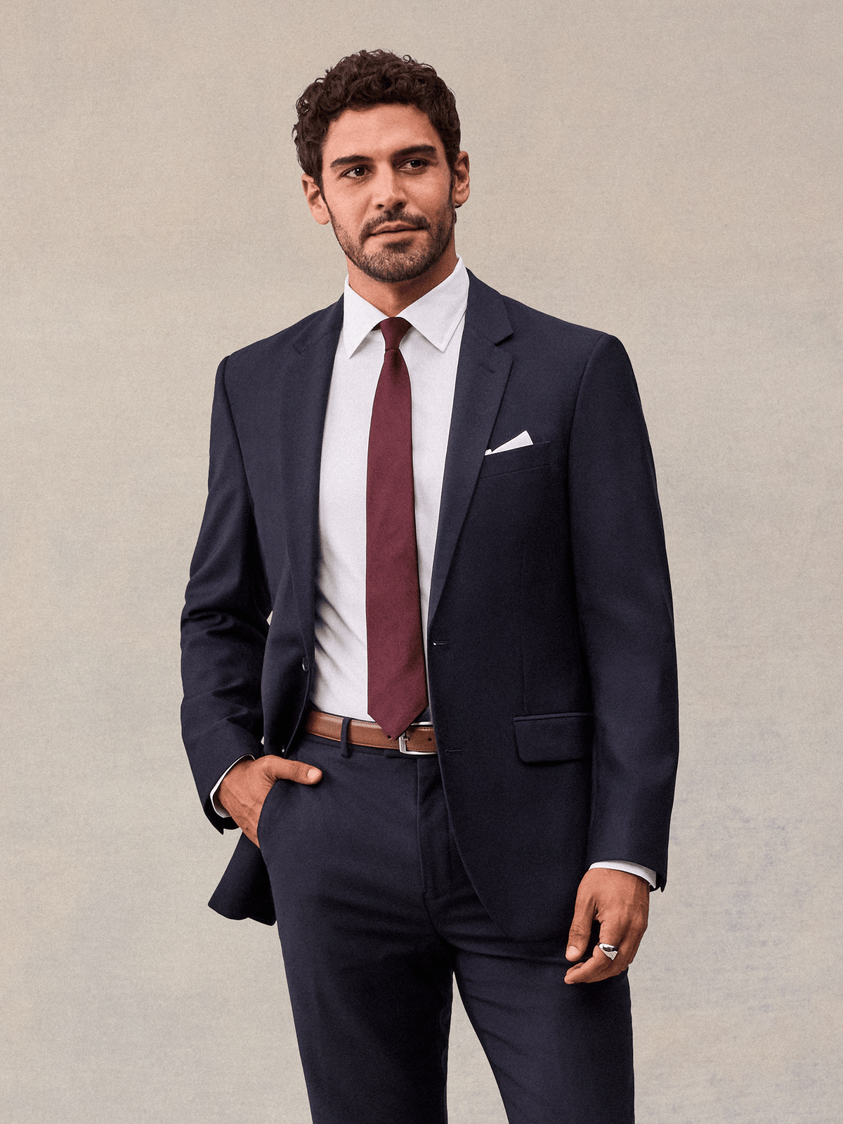 Navy Blue Suit