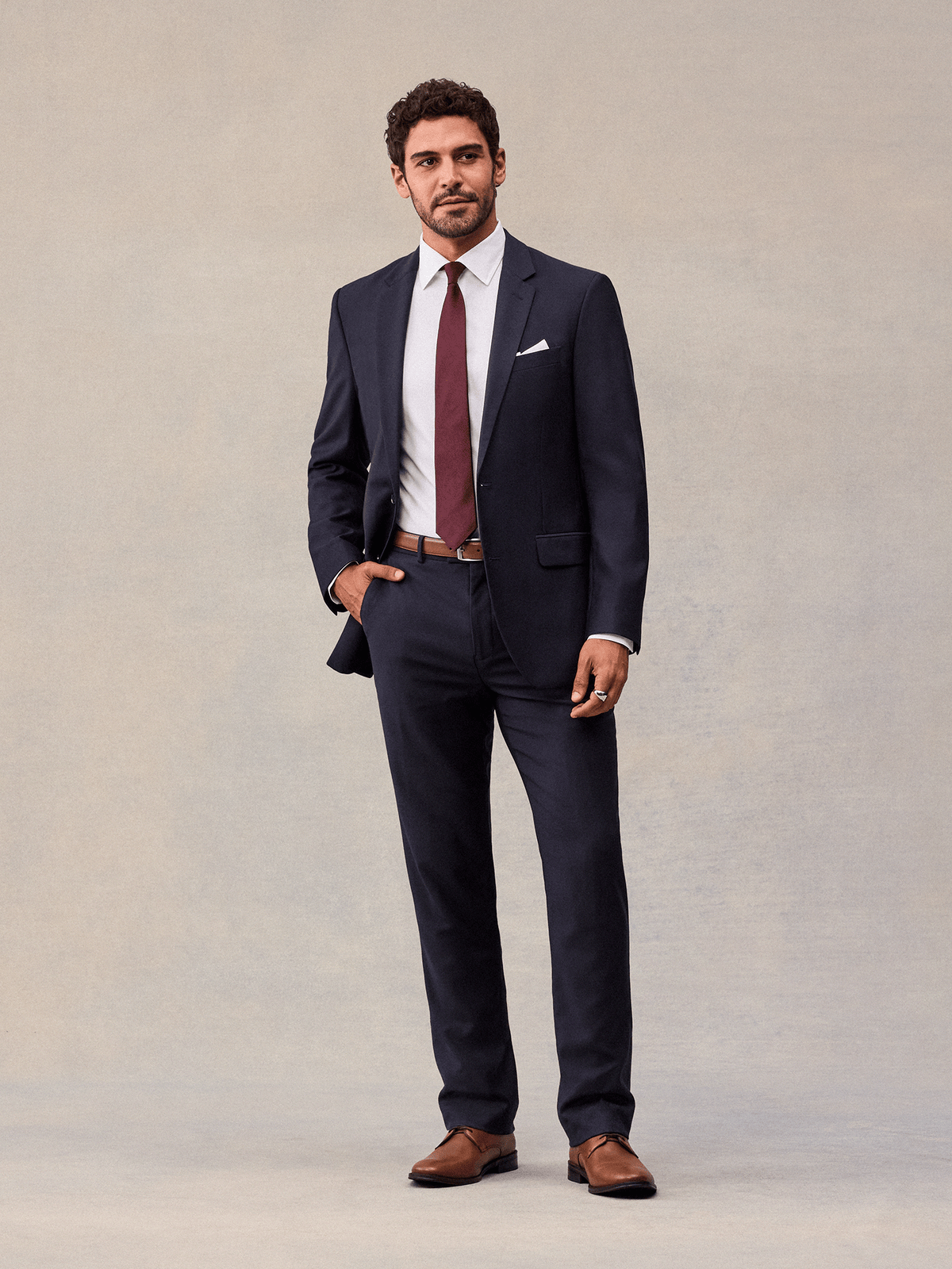 Navy Blue Suit