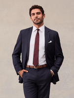 Navy Blue Suit Outfit
