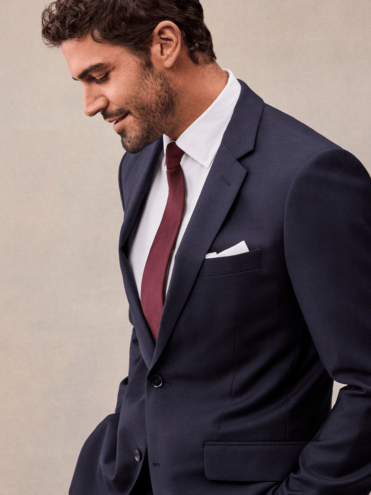 Navy Blue Suit