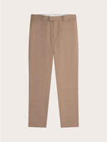 Camel Brown Suit Pants - Slim