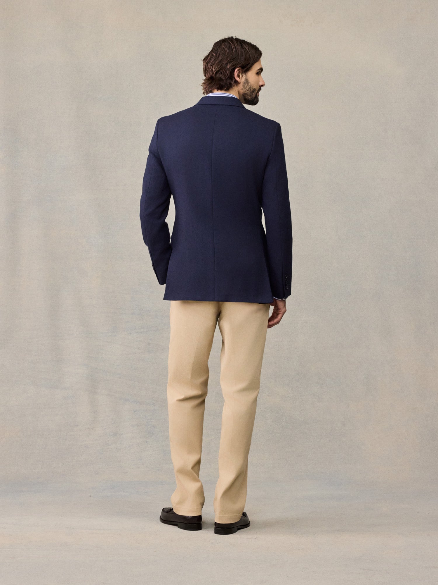 Solid Navy Sportcoat