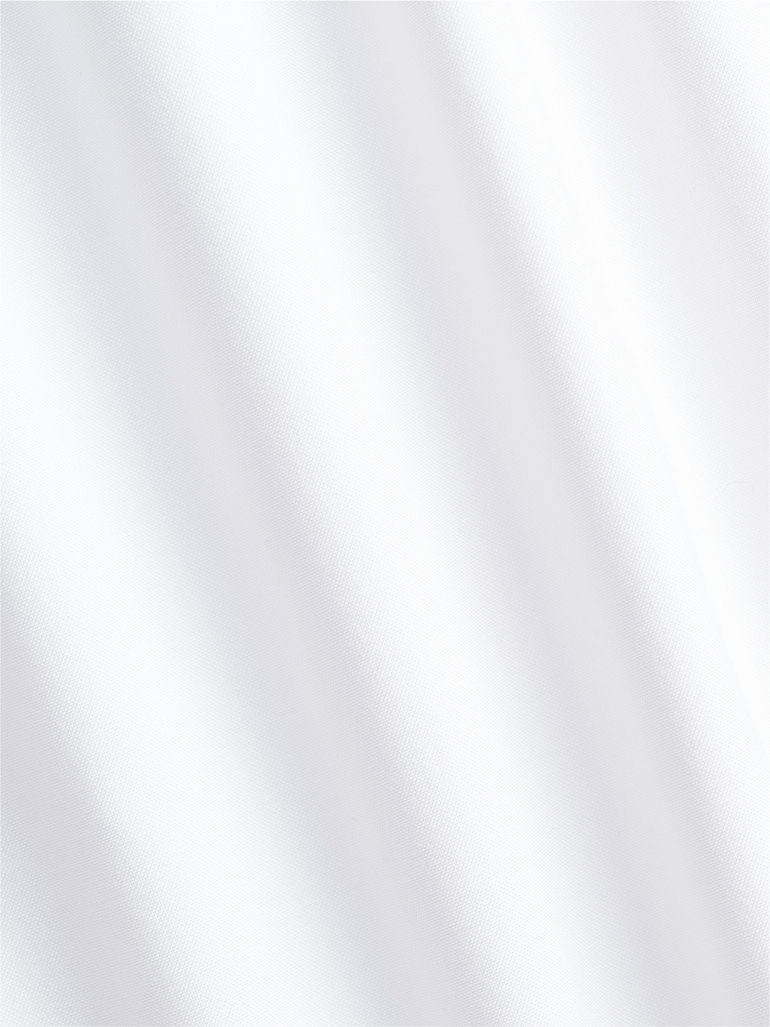 White Stretch Cotton Dress Shirt - Slim