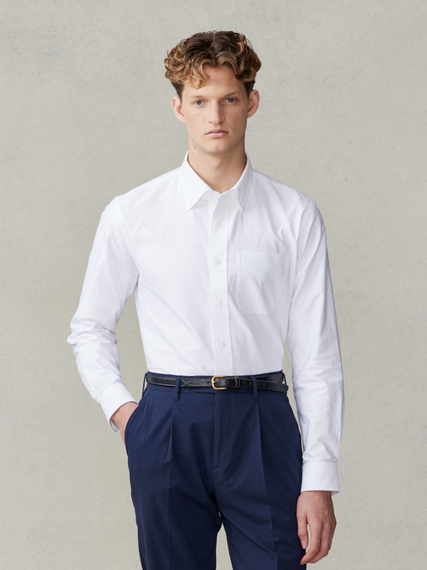 White Oxford Shirt