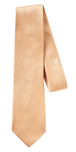 Apricot Silk Necktie - The Black Tux