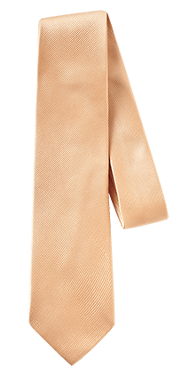 Apricot Silk Necktie - The Black Tux