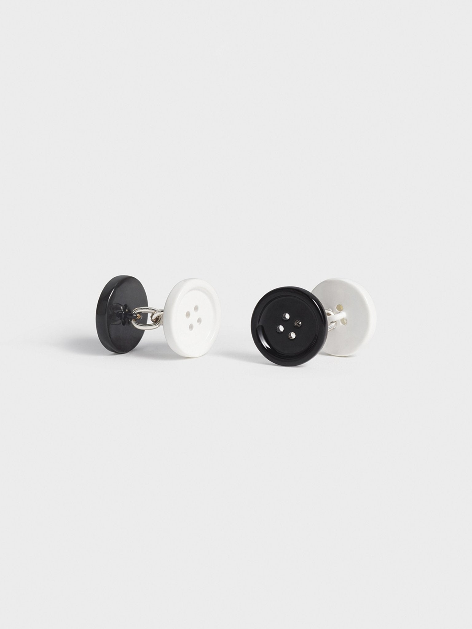 Black and White Cufflinks - The Black Tux