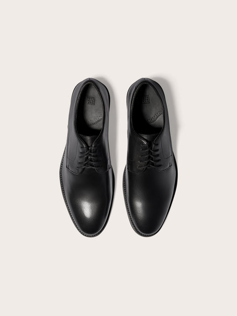 The Black Tux Leather Shoes In Black | Size: 7 The Black Tux Leather Shoes In Black | Size: 7