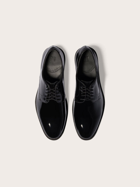 The Black Tux Patent Leather Shoes In Black | Size: 10 The Black Tux Patent Leather Shoes In Black | Size: 10