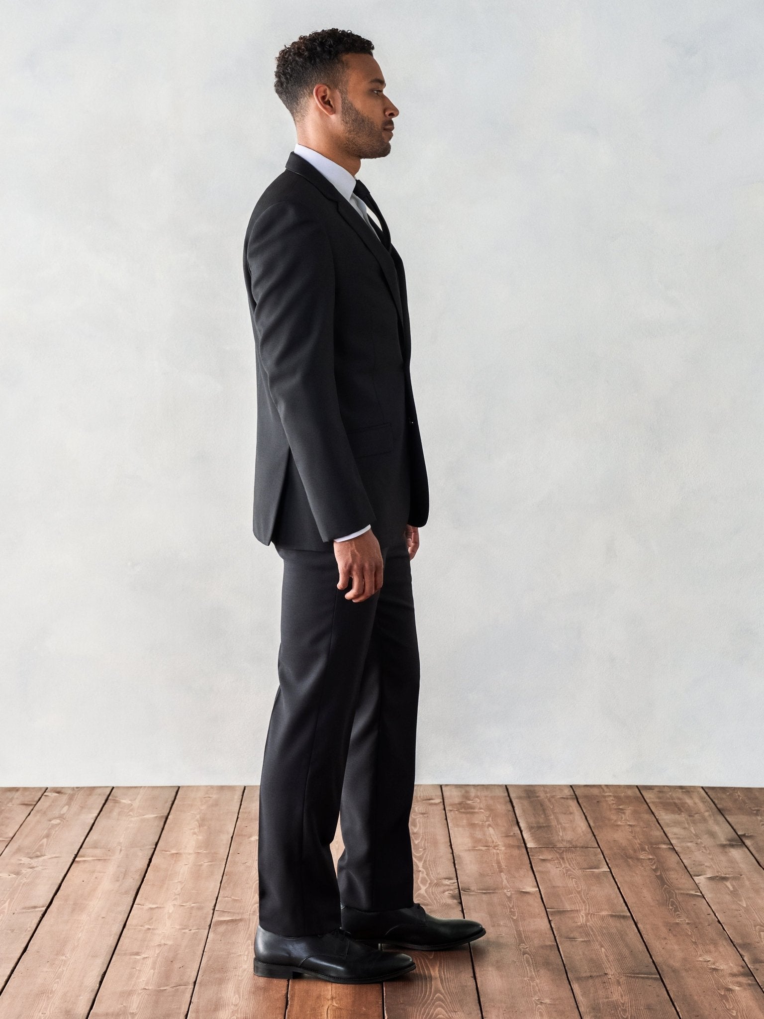 Black Suit Jacket Home Try - On - The Black Tux