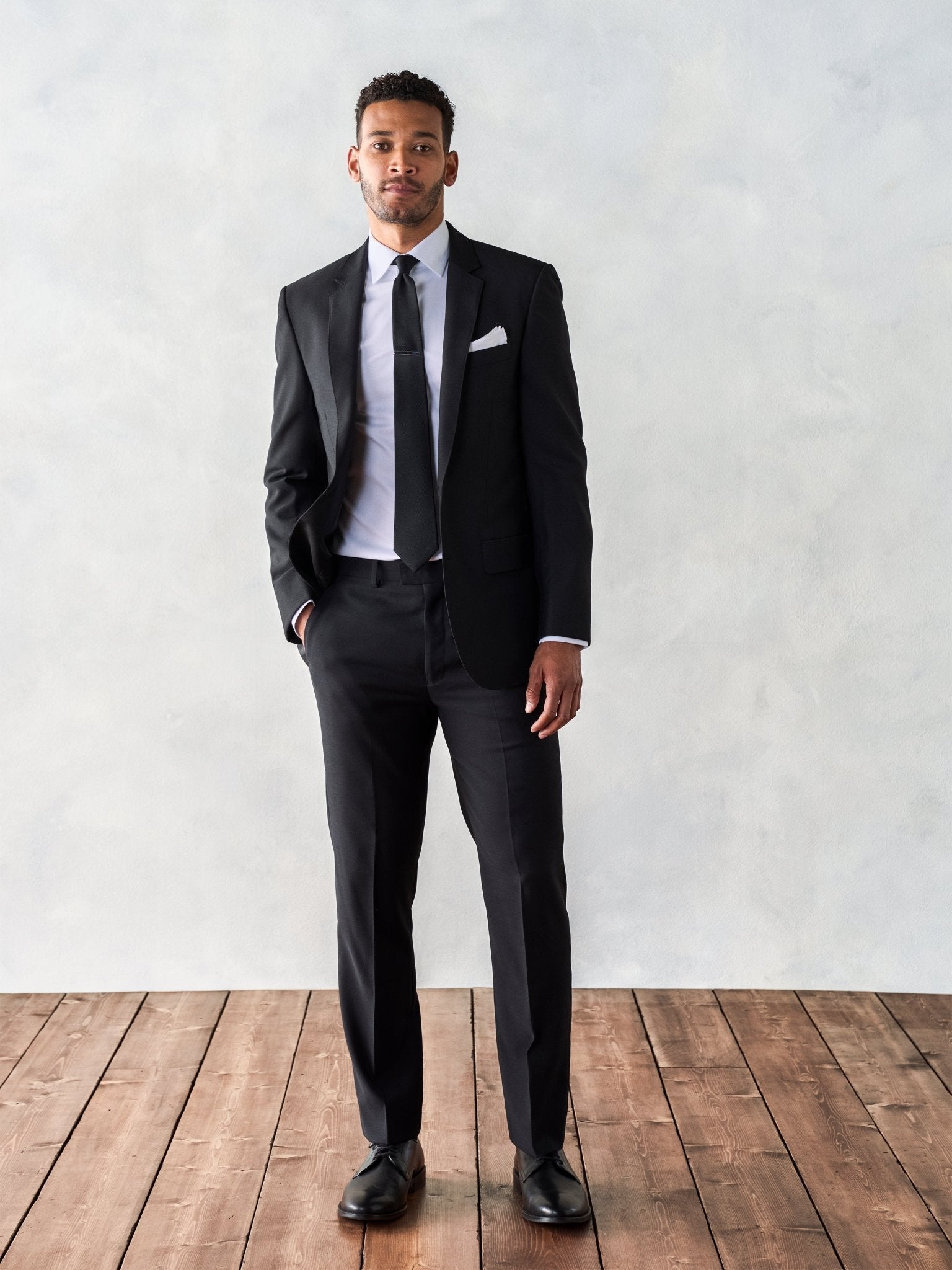 The Black Tux Suit Pants-Classic In Black | Size: 50/34
