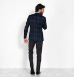 Black & Tartan Tuxedo - The Black Tux