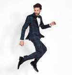 Black Watch Tartan Tuxedo - The Black Tux