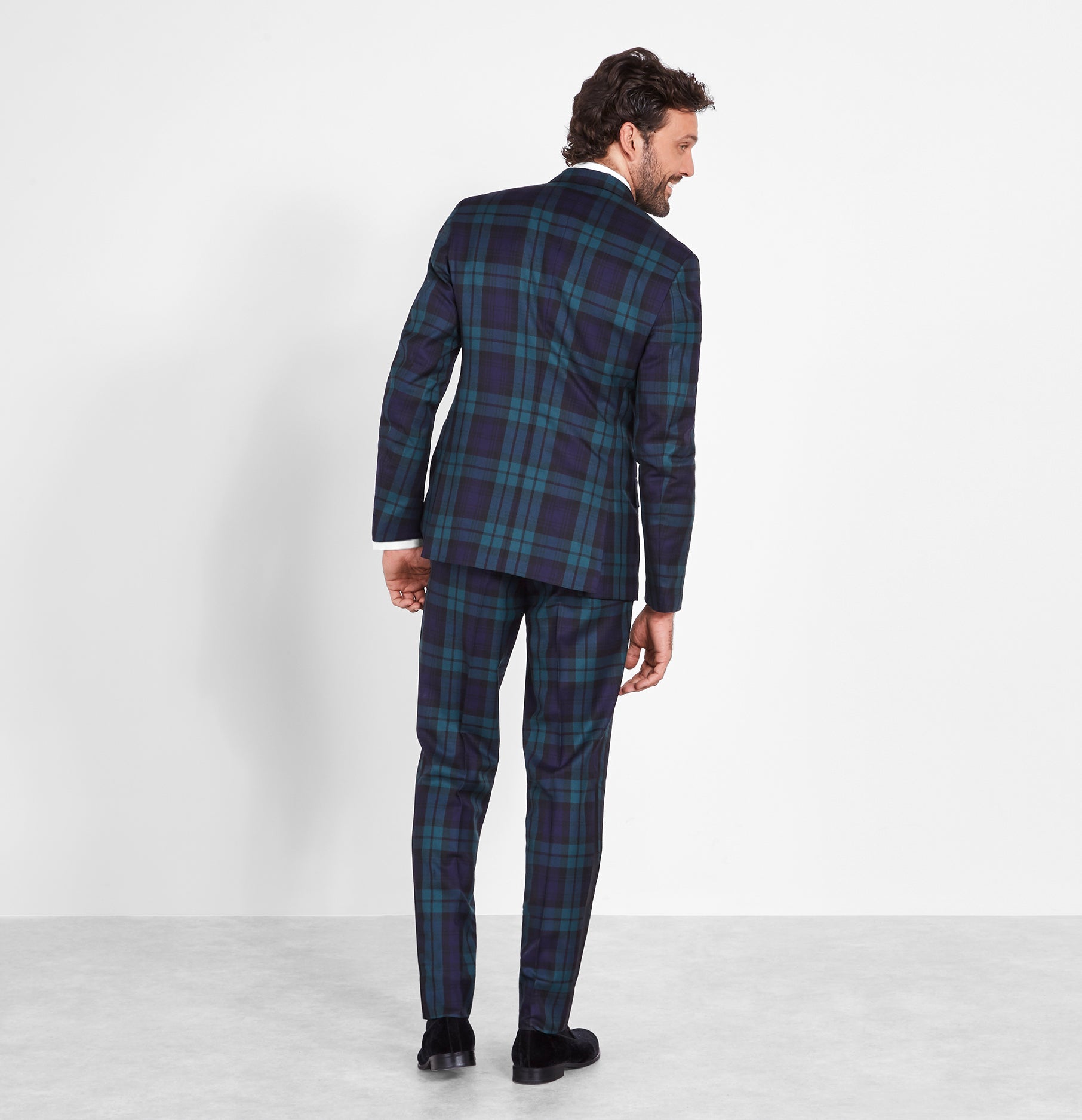 Black Watch Tartan Tuxedo - The Black Tux