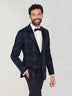 Black Watch Tartan Tuxedo Jacket