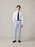 Blue & White Seersucker Suit | The Black Tux