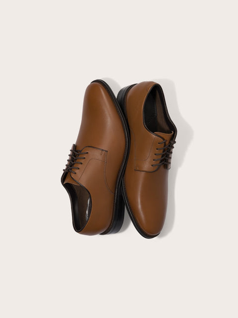 The Black Tux Leather Shoes In Brown | Size: 16 The Black Tux Leather Shoes In Brown | Size: 16