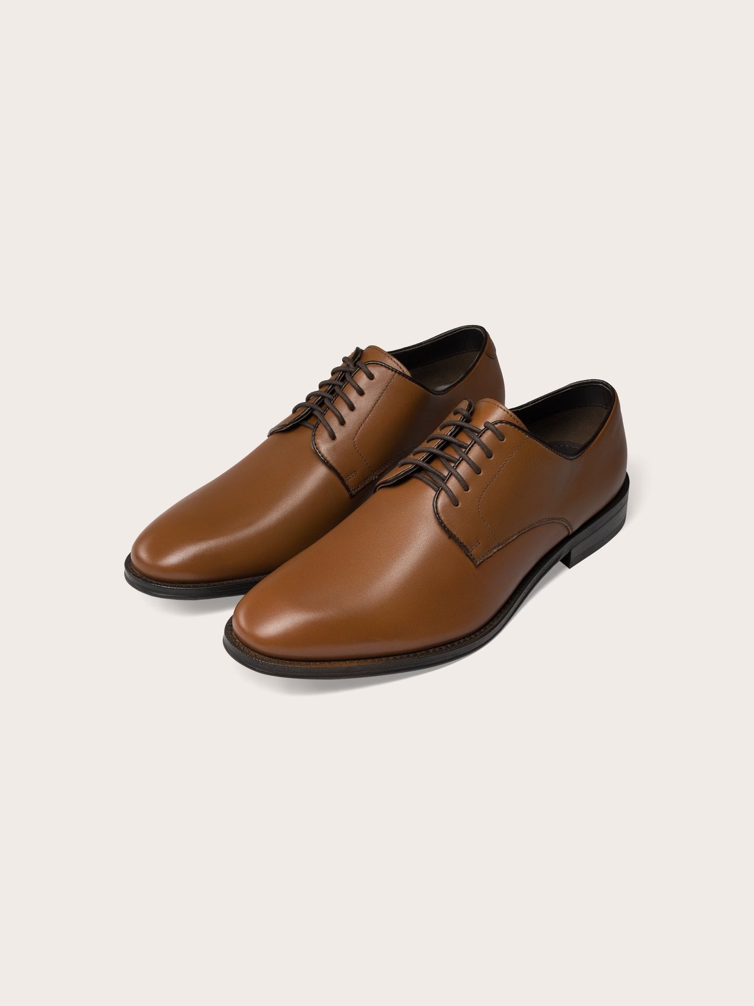 Men's Brown Leather Dress Shoes