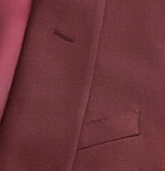 Burgundy Shawl Tuxedo Home Try - On - The Black Tux