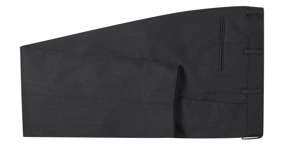 Charcoal Suit Pants - Classic - The Black Tux