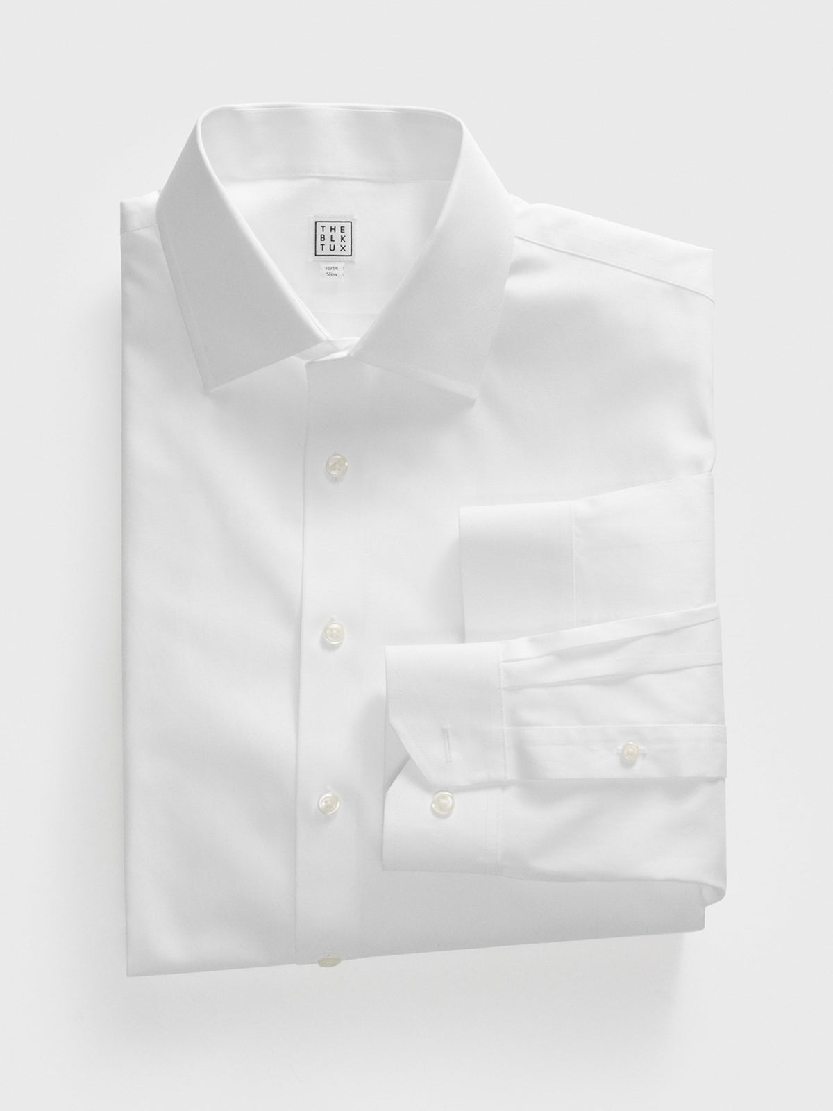White Cotton Dress Shirt