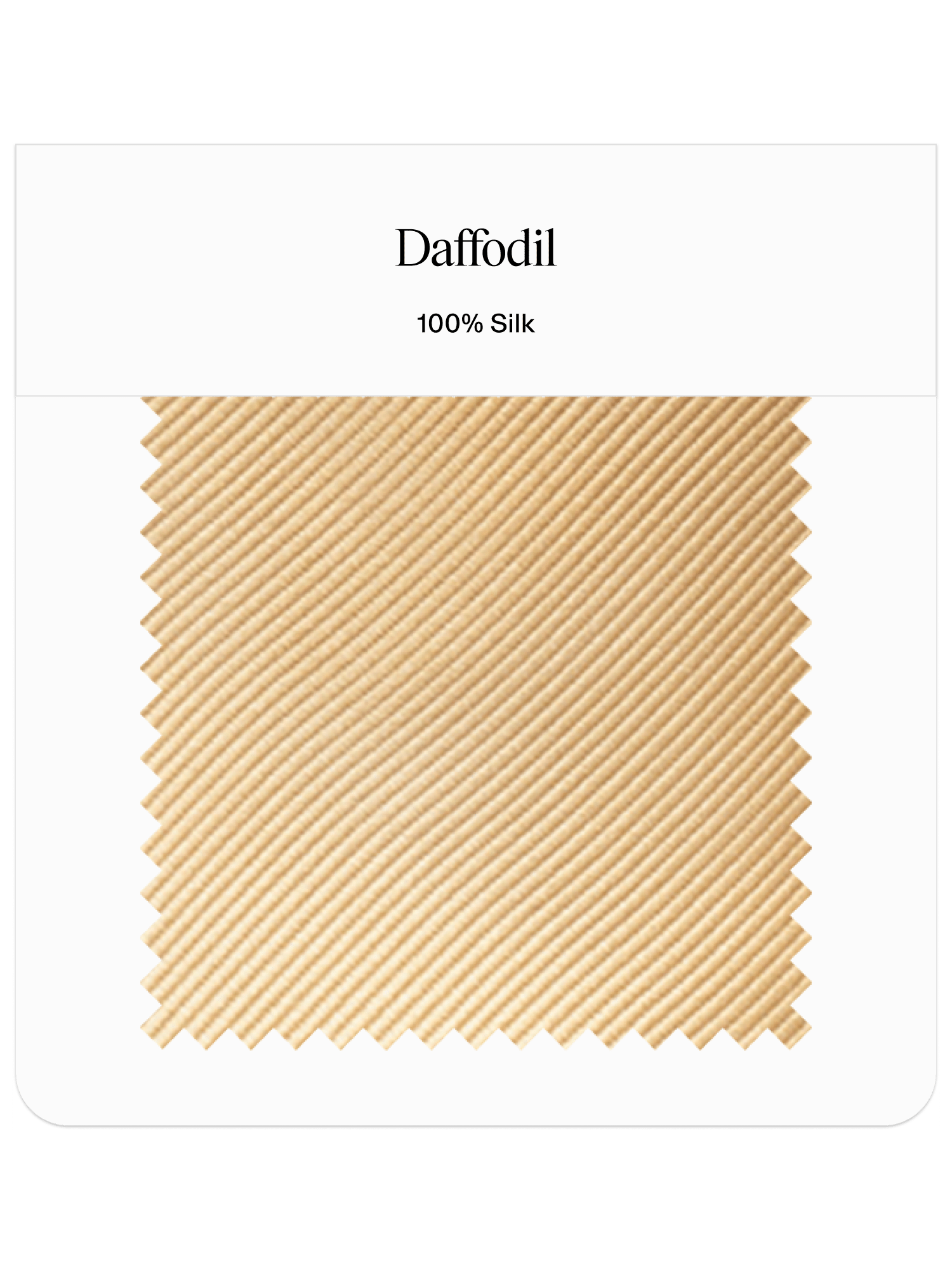 Daffodil Neckwear Swatch - The Black Tux