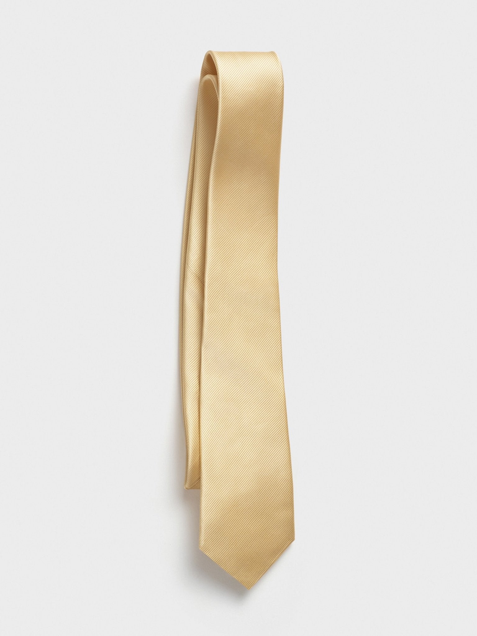 Daffodil Silk Necktie - The Black Tux