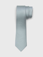 Deep Sage Silk Necktie - The Black Tux